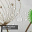 Rideau de douche à motif floral sans soudure à motif de feuilles d'automne avec 12 crochets-1195068270