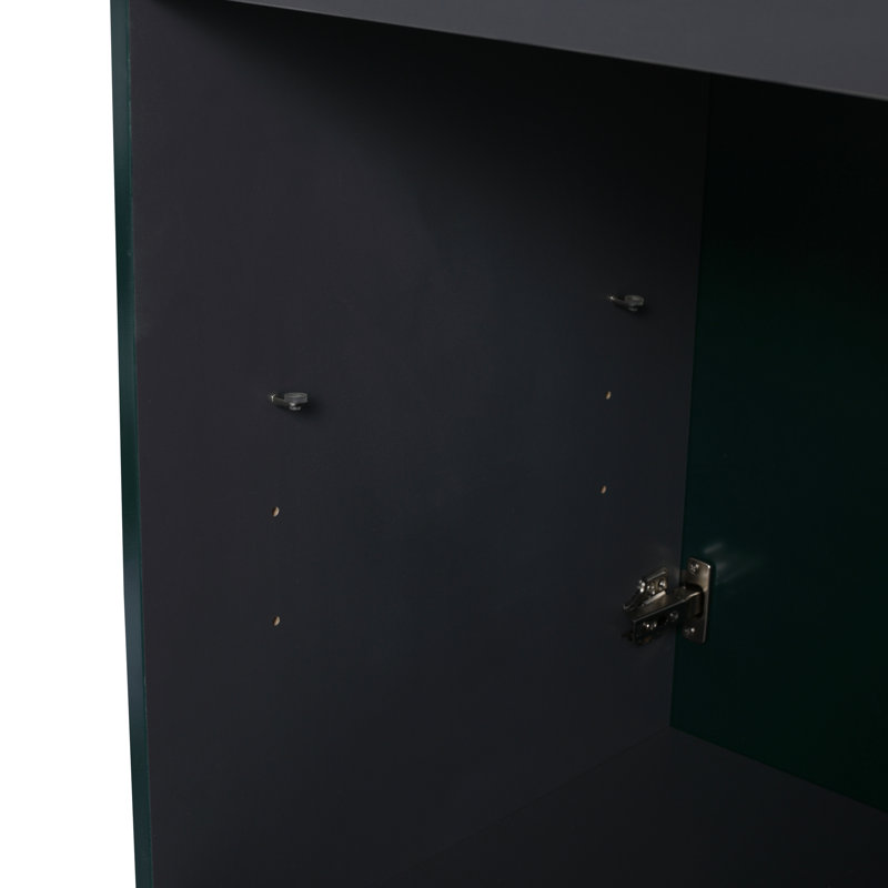 Meuble-lavabo autoportant 36 po - foncé, avec portes à fermeture douce, Dark Green