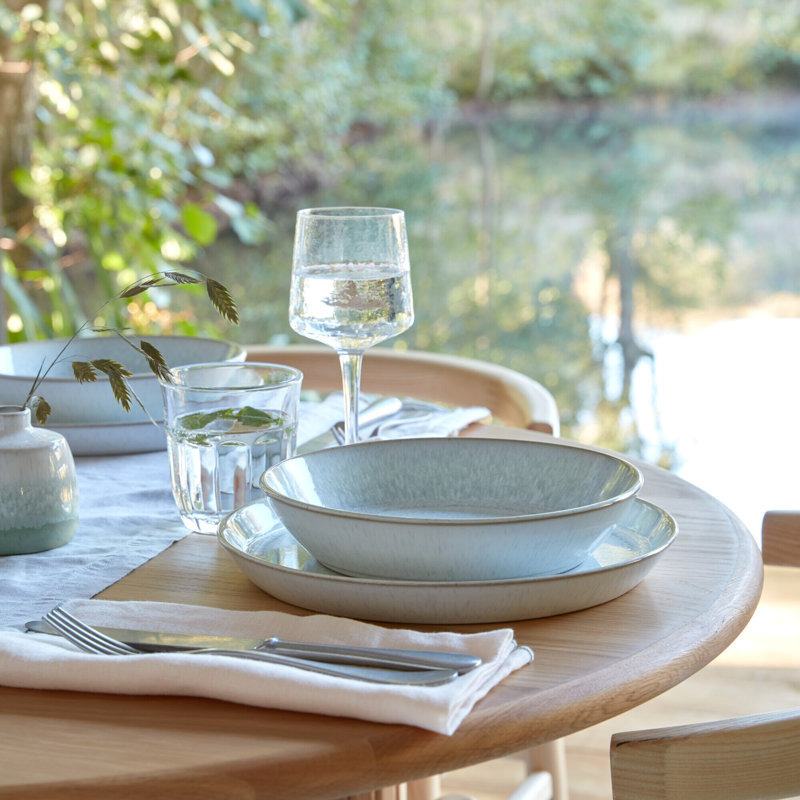 Kiln Green Set of 4 Pasta Bowls