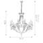 Monteleone 10 Light Chandelier - Gold