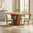 47.24" Walnut  Dining Table(Only Table,No Chair)