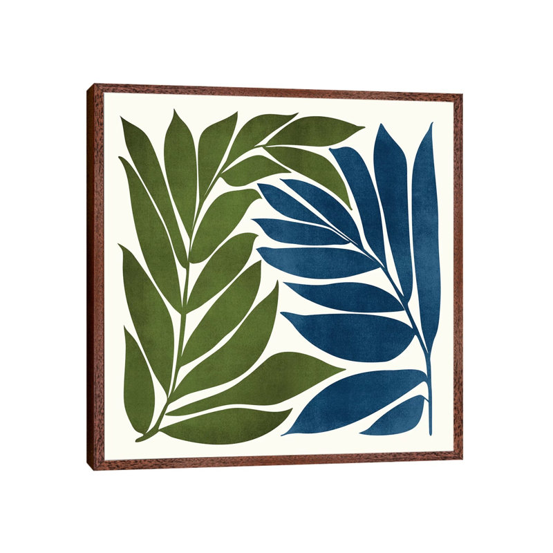 Deep Woods - Print on Canvas, Classic Brown Wood Floater Framed, 66.04cm H x 66.04cm W x 3.81cm D
