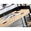Dawnette Metal Base Writing Desk-520555228-520555231