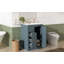 Meuble-lavabo 24 po avec lavabo intégré en céramique, meuble-lavabo à une porte, 3 tiroirs et meuble-lavabo simple pour petite et moyenne salle de bain-173715538