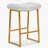 24" Faux Leather Island Saddle Counter Height Bar Stools-108491723