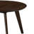Ayanna Walnut Round Solid Wood Dining Table
