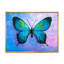 Papillon monarque abstrait - peinture sur toile-1930150707-1930150715