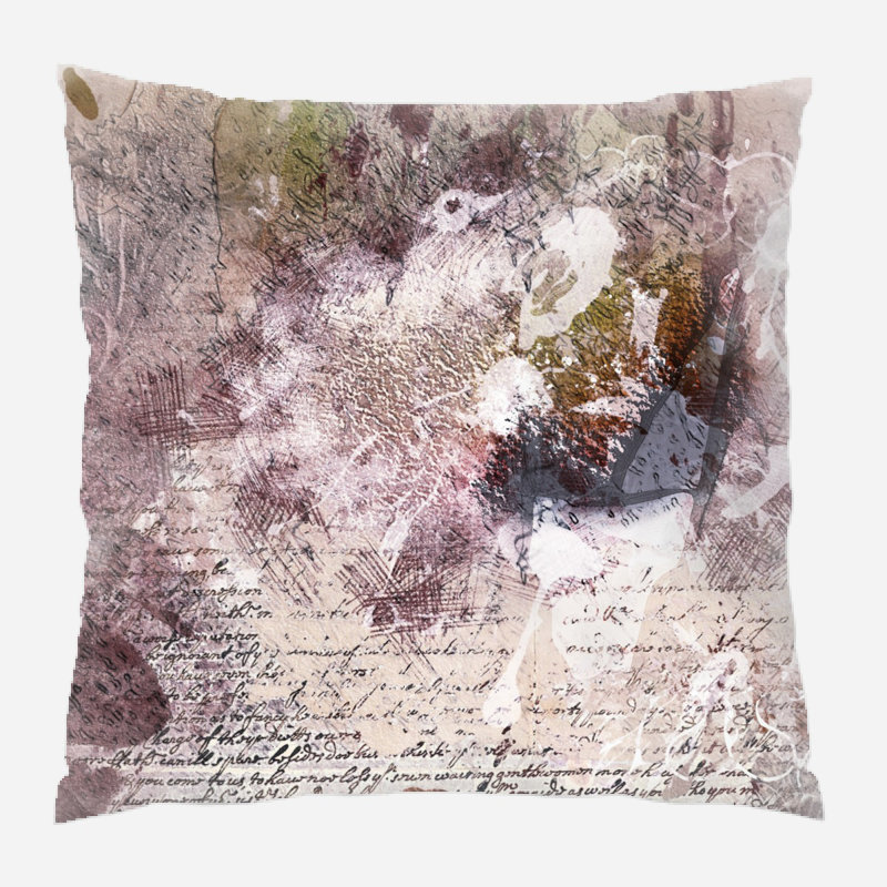 Coussin décoratif Melchor, Intérieur, Microsuède