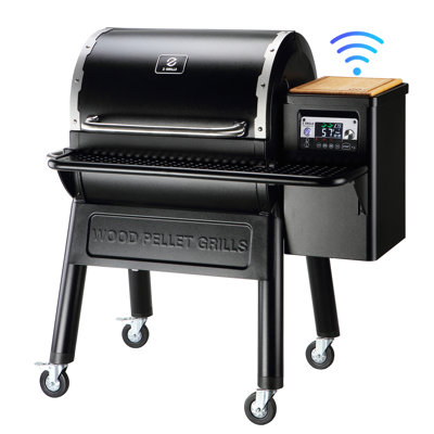 Z GRILLS 709 po² Barbecue à granules et fumoir Wi-Fi 8-en-1 noir