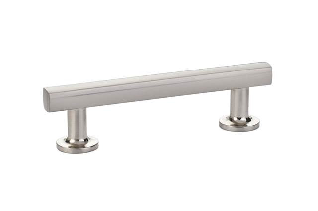 Freestone Trinity Bar Cabinet Pull, Satin Nickel, 3.5"