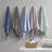 Antibacterial and anti-mite 100% cotton household towels (set of 6)-595740921