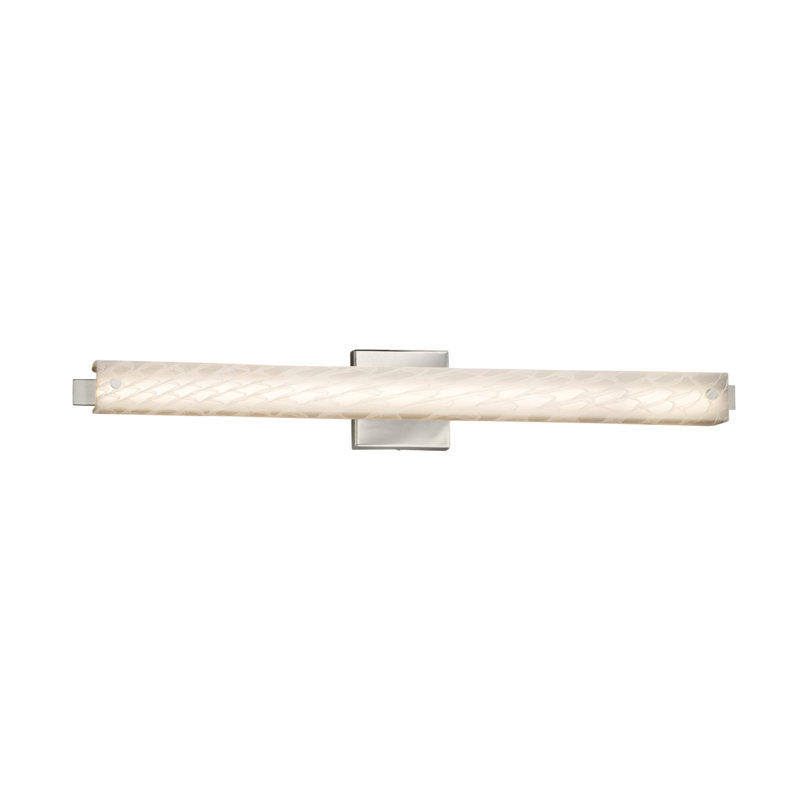 Carlotte Dimmable Bath Bar, Brushed Nickel