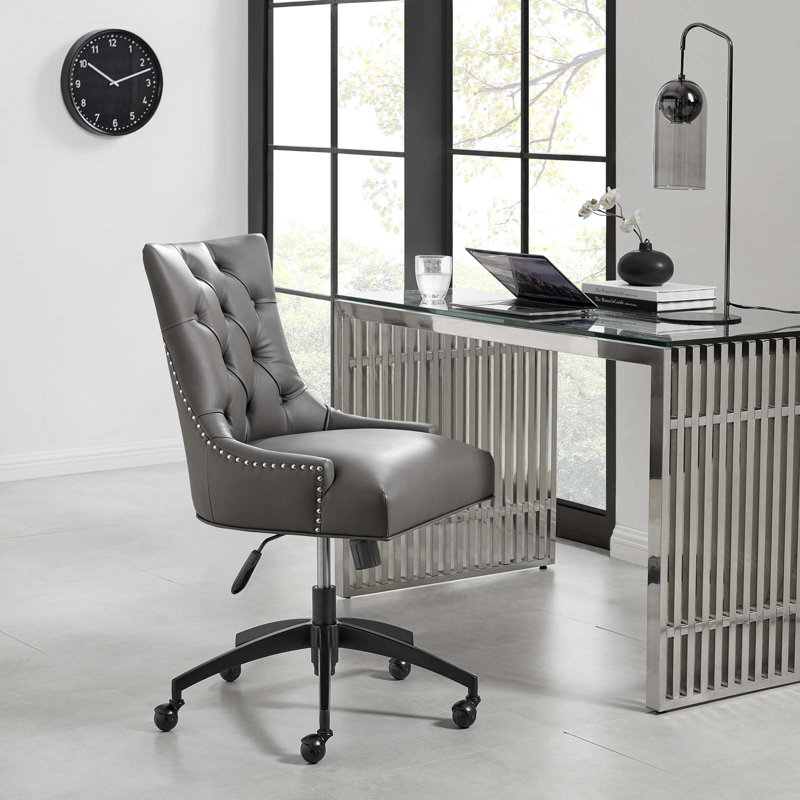 Chaise de bureau Modway Regent, gris
