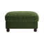 Ottoman Melbourne en tissu chenille vert-136992211