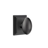 Privacy (Bed & Bath) Egg Knob with Wilshire Rose
