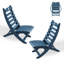 Chaise Adirondack pliante en plastique Alexeya-913834903