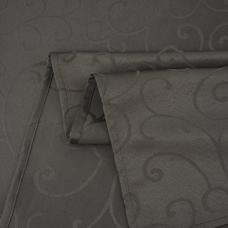 Ensemble de serviettes de cuisine 4 pièces en jacquard résistant à l'eau, gris