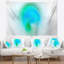 Tapisserie sphère mistye abstract green-28494432