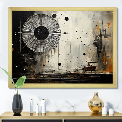 " Abstract Cart And Spiral Landscape "