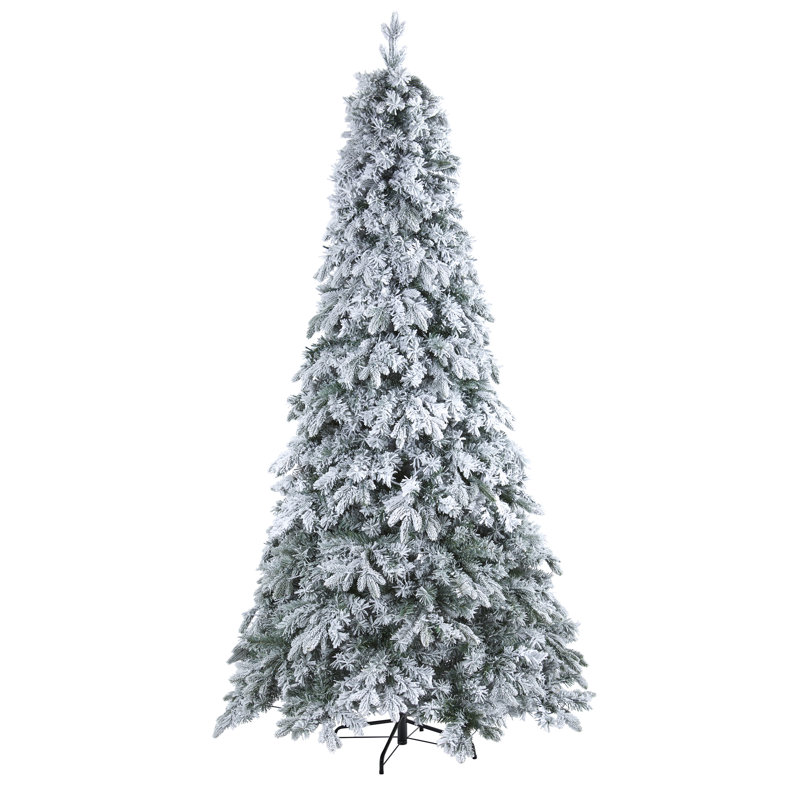 Lighted Artificial Pine Christmas Tree, 8' H