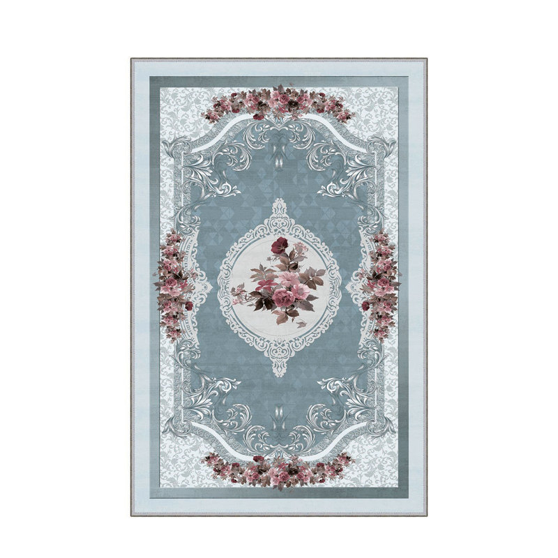 Antibacterial Hall Carpet, 31.5 x 59.1 inches | 100% Polyester, 0.4 in Pile Height, Non-Slip PVC Felt Dot Underside | Machine Washable, 3D Digital Printing | Durable & Stylish for Entryway, Living Room, or Bedroom