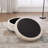 31.5"W Upholstered Round Ottoman With Reversible Lid, Velvet Storage Stool, Channel Tufted Pumpkin-Shape Footstool For Living Room, Bedroom And Office-926296135