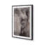 «Wise Gaze Print», dans un cadre,-123085068-123085056