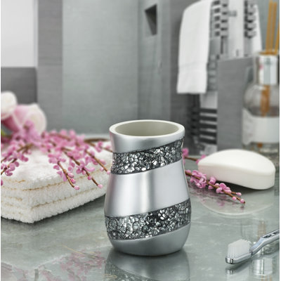 Silver Mosaic Tumbler