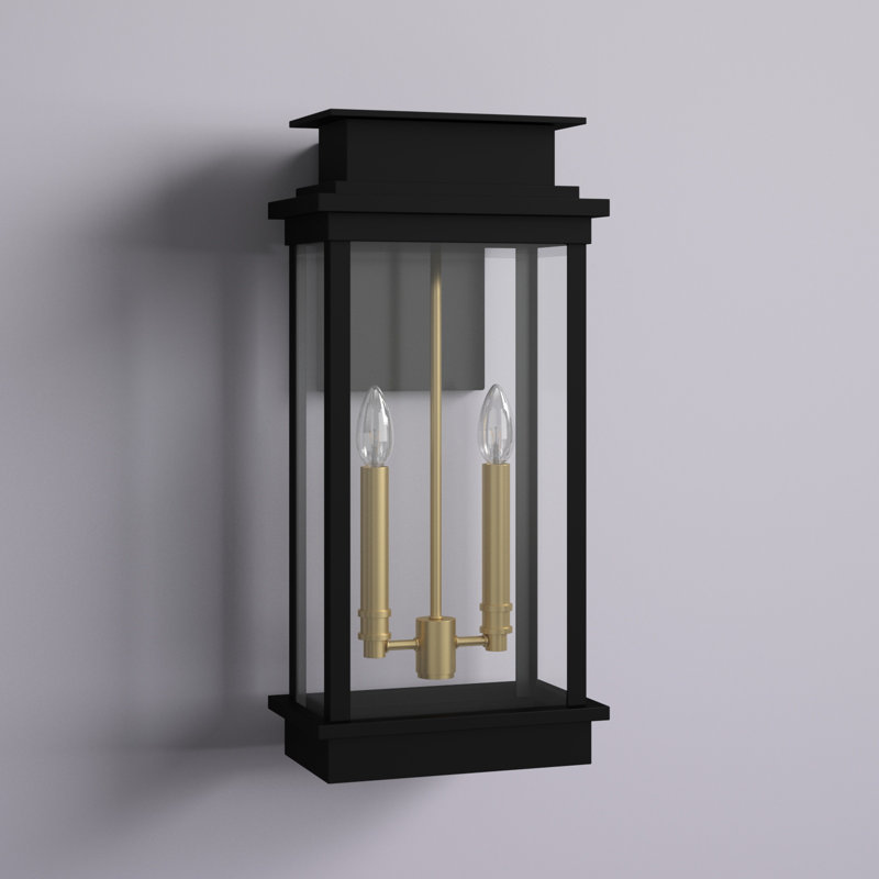 Aisah Aluminum Wall Light, 18.75" H x 8.75" W x 6" D