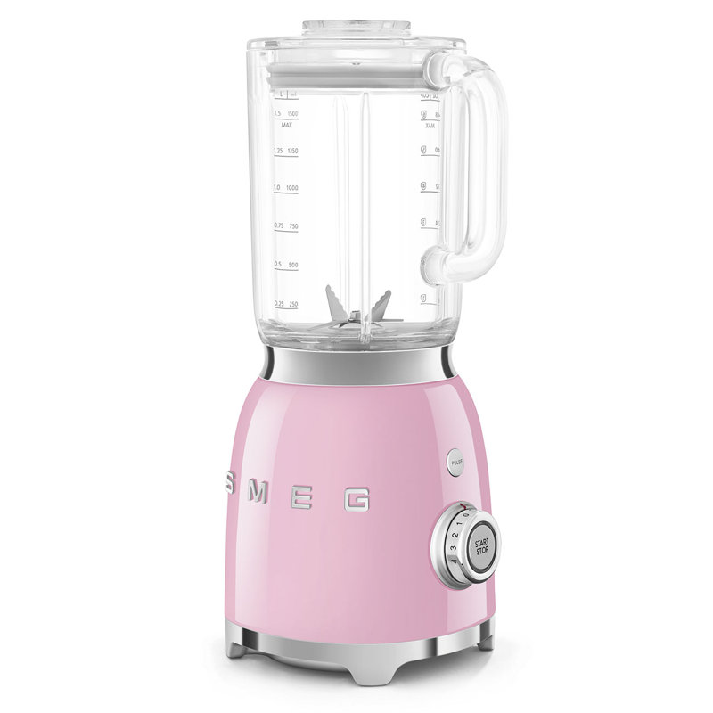 SMEG 50's Retro Style Countertop Blender, Pink