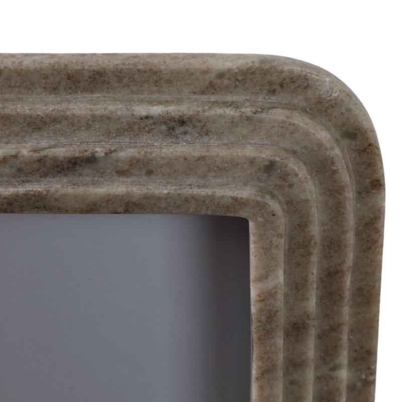 Sagebrook Home 5X7 Duval Marble Photo Frame, 4" x 6"