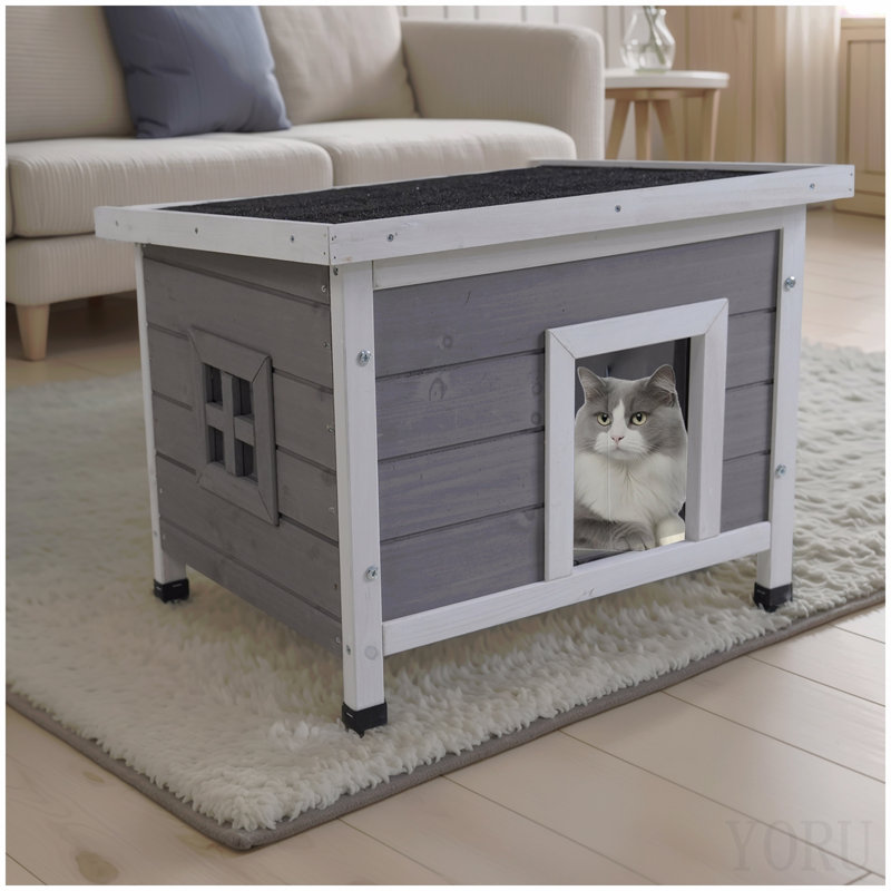 Cage à lapins intérieure et extérieure imperméable pour chat, chats, chiens et autres petits animaux