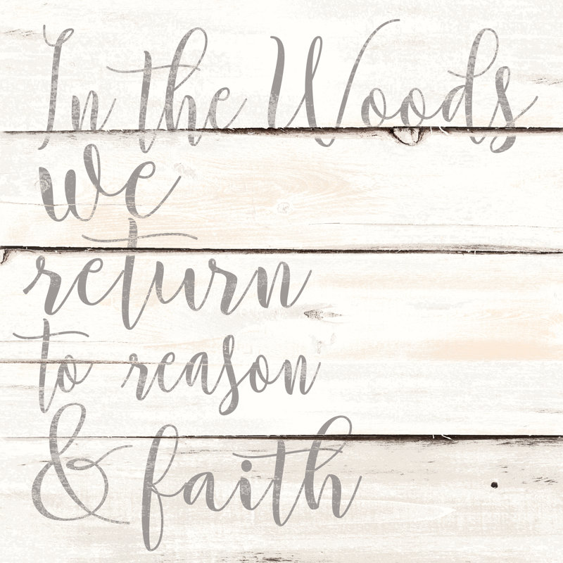 Reason And Faith - Wrapped Canvas Print, 122cm H x 122cm W x 3.8cm D