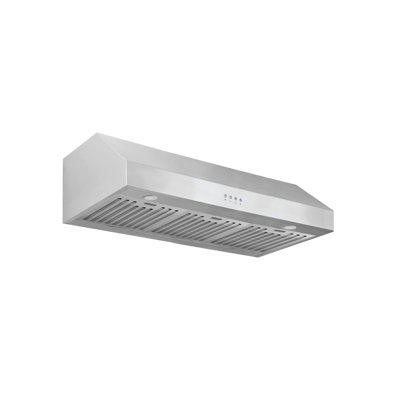Ancona 36" Stainless Steel 625 CFM Ducted (Vented) Under Cabinet Range Hood with Baffle Filter