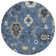Lummus Washable Damask Indoor / Outdoor Rug