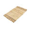 Tapis beige rectangulaire en jute à motif géométrique 2 pi x 3 pi Audubon