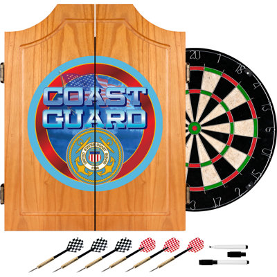 Ensemble d’armoires de jeu de fléchettes us coast guard