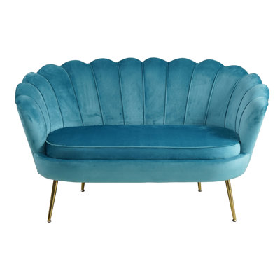 Zweiersofa Candler aus Samt