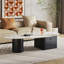 Table basse simple à plaque ovale irrégulière-102830253