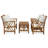 Costantino 4 Piece Lounge Chair with Cushions-860784150