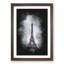 A Moody Eiffel Tower in Paris France - Picture Frame Graphic Art Print-56856943-56856945