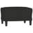  Sofa Chair With Footstool Black-344586123