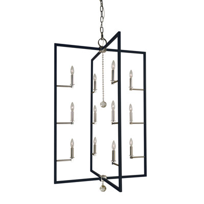 Camar 12 - Light Geometric Chandelier