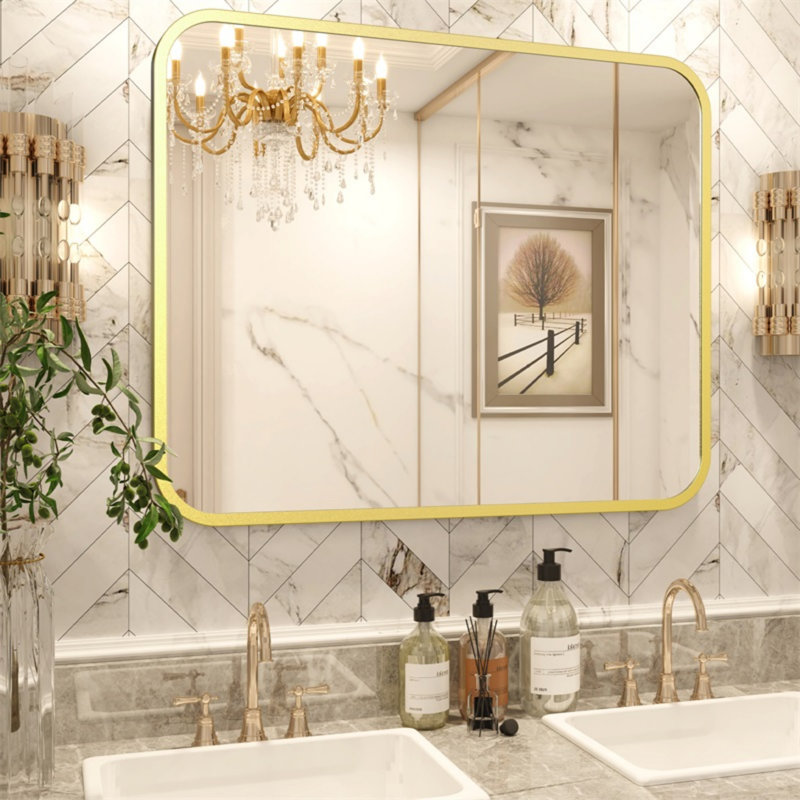 Miroir de salle de bain mural