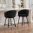  26" Swivel Upholstered Counter & Bar Stool with Metal Frame-88757648