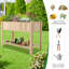 Albertis Wood Elevated Planter