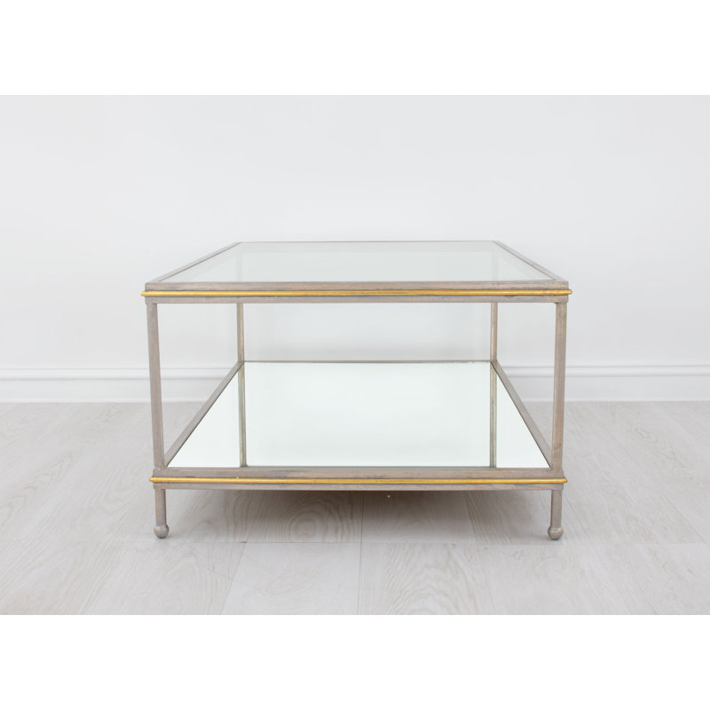 Lauren Coffee Table, Champagne/Gold