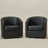 Oscar 29" W Water Resistant Faux Leather Swivel Barrel Chair-1943771484