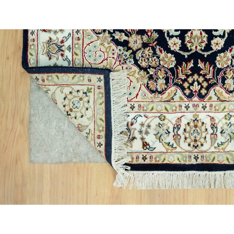 Buskager One-of-a-Kind Rectangle 4'3" X 6'3" New Age Wool Area Rug Blue
