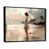 Black Floater Framed